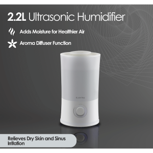 Elektra 2.2L Ultrasonic Humidifier - White