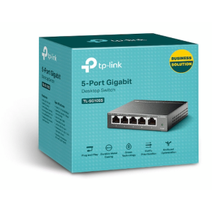 TP-Link TL-SG105S - 5-Port Gigabit Desktop Switch