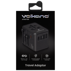 Volkano Jetsetter series 70W PD Travel Adaptor