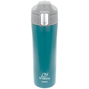 Snappy Flow Thermal Tumbler 420ml Teal ( Order in Qty of 6)