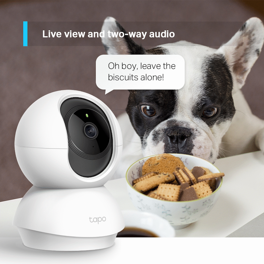 TP-Link Tapo C210 3MP Pan/Tilt Home Security Wi-Fi Camera