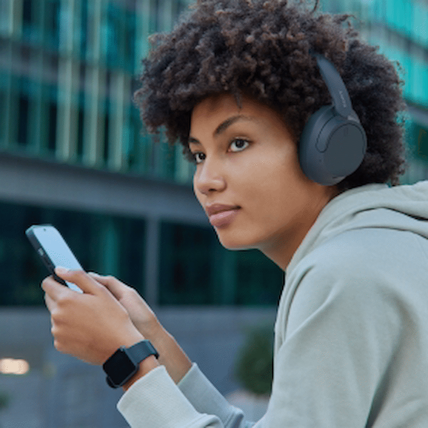 Sony WH-CH720 (Blue) Noise-Cancelling Over-Ear Headphones