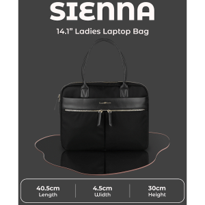 SupaNova Sienna 14.1' Ladies Laptop Bag - Black